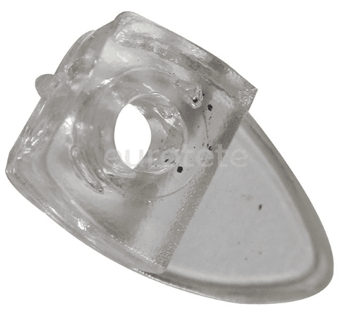 Espejo pieza recambio plastico transparente para sujetar el cristal espejo del baño autocaravana  - 93159338427 - Eurotete