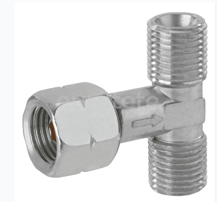 Gas 8 mm T esquerra i doble rosca 1/4  - 91577879 - Eurotete