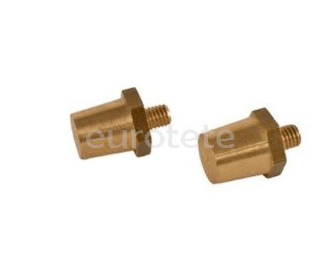 Terminal conico M8 positivo y negativo atornillado para bateria  - 81270 - Eurotete