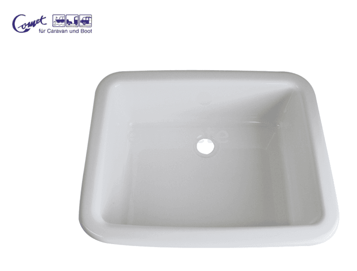 Lavabo pica 35 x 28 quadrat per autocaravana, caravana o furgoneta camper  - 972300538 - Eurotete