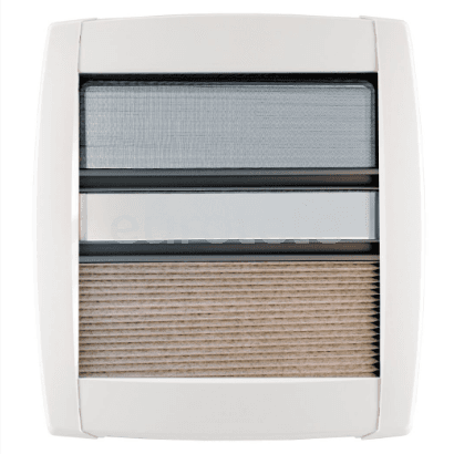 Marco 280 x 280 Mpk VisionVent S pro / eco marco + oscurecedor + mosquitera  - 972206236 - Eurotete