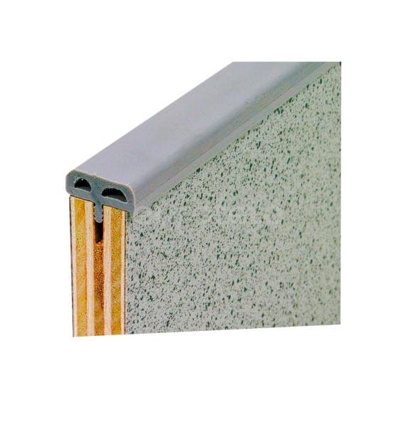 Canto perfil T gris alcolchado de 5 metros para mueble camperizacion 1