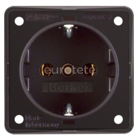 Endoll marro Berker electricitat  - 831431 - Eurotete