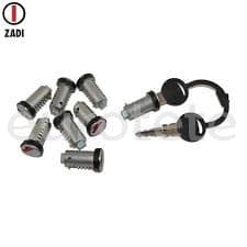 Zadi clau Kit amb 8 bombins i 2 claus per pany tancament porta  - 52635 - Eurotete