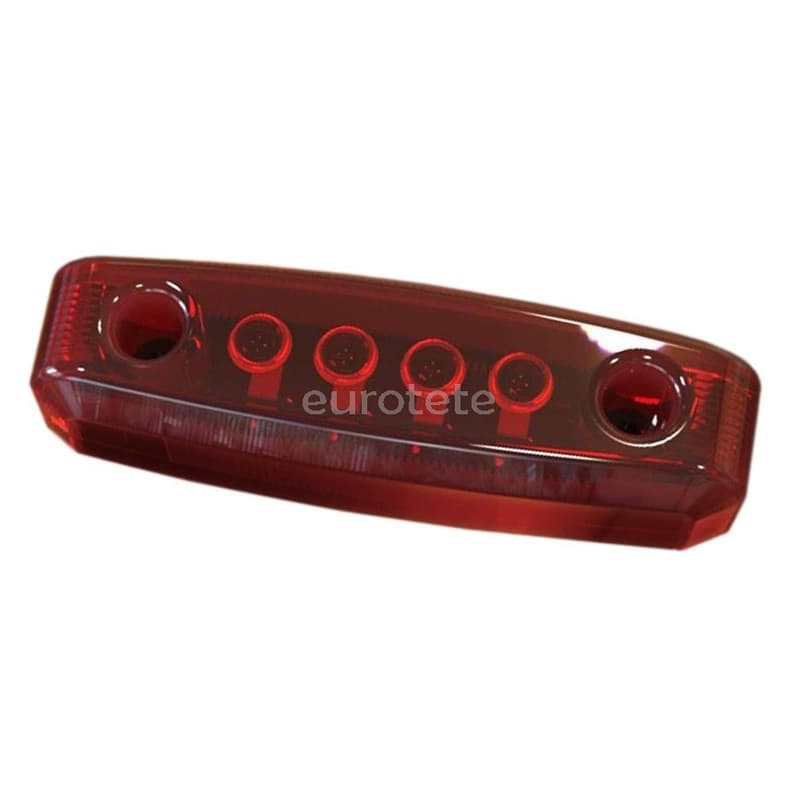Led mini rojo 65 mm luz posicion a 12 voltios  autocaravana 1