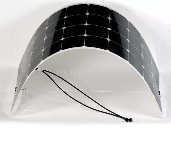 placa solar flexible 100 watios con regulador solar de 160 watios para  autocaravana  - 1100x570-PL - Eurotete