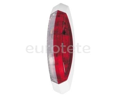 Hella dret vermell i blanc pilot lateral per autocaravana  - 46908 - Eurotete