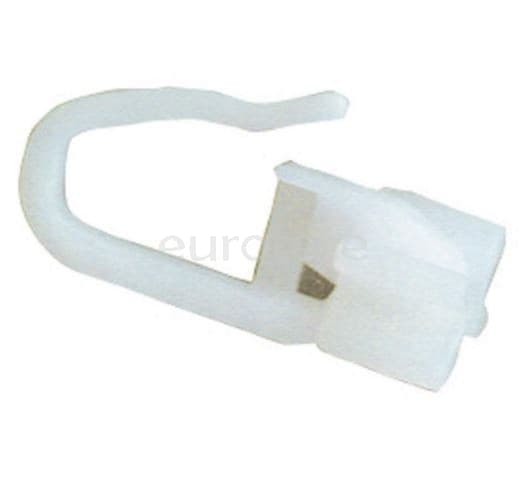 Cortina gancho click 650253 guia plastico blanco caravaning  - 650253 - Eurotete