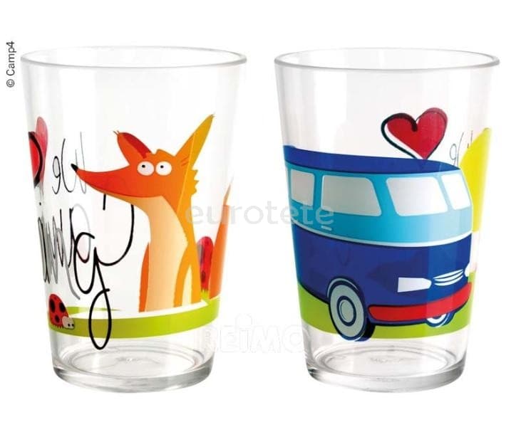 Vasos infantiles We love camping  - 929181 - Eurotete