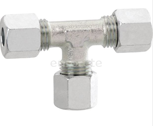 10 mm - 10 mm - 10 mm en T racor instalacion gas Gok  - 926158S - Eurotete