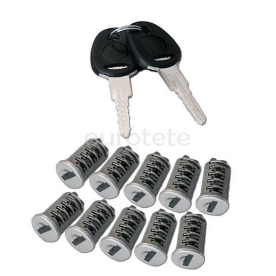 Fap new system llave con kit 10 cilindros con 2 llaves para cerradura puerta  - 3930117 - Eurotete
