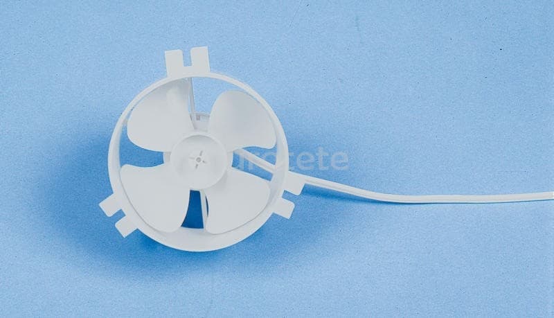 Ventilador para rejilla redonda blanca ventilación