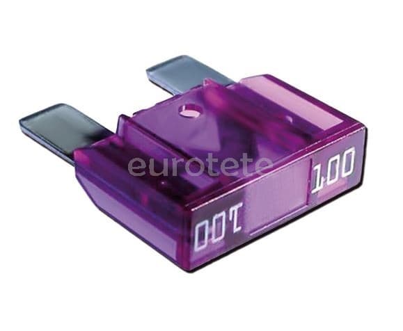 fusible Maxi 100 amperios plano y de color lila  - 010863 - Eurotete