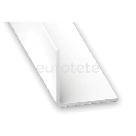 Angulo PVC 15 x15x1 mm blanco 2 metros  - 3147 - Eurotete