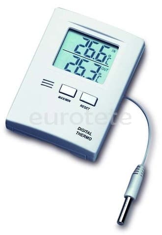 Temperatura interior y exterior con termometro digital para autocaravana 2