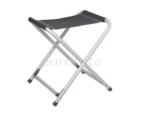 Taburete aluminio plegable acampada camping 1