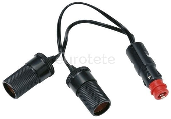 Mechero coche empalme gemelo 10 amperios  - 92002382 - Eurotete
