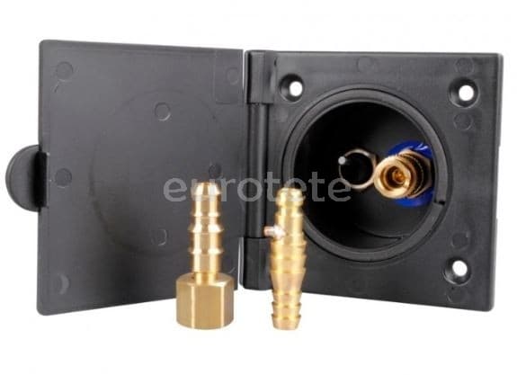 Presa dutxa RK Reich negra exterior camper  - 632101 - Eurotete