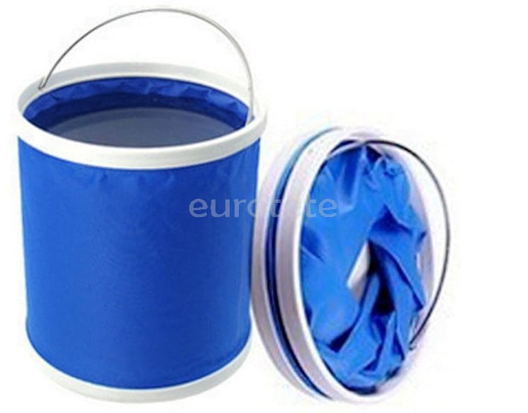 Cubo Camp4 plegable azul camping 1