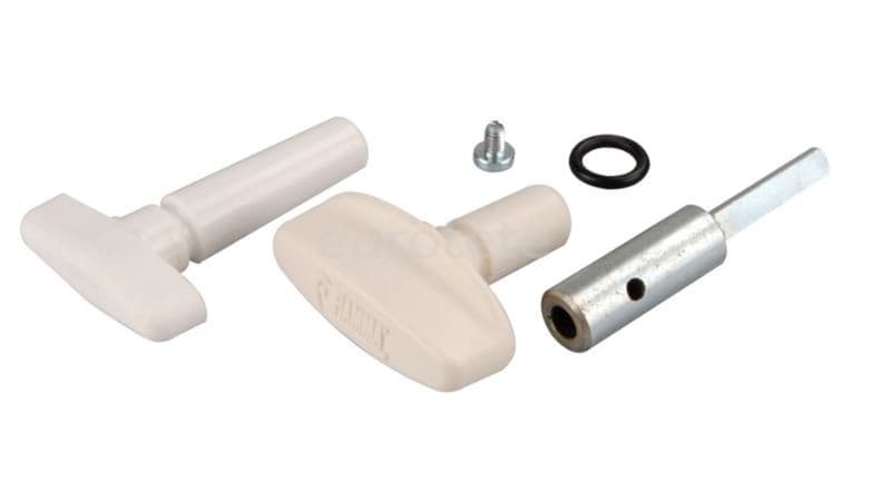 Maneta recanvi claraboia Fiamma turbo vent o vent Ivory  - 98683-116 - Eurotete