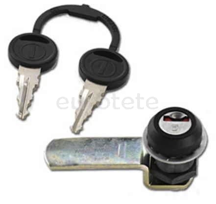 Cerradura 180 grados con 2 llaves Zadi metal  - A0001574 - Eurotete