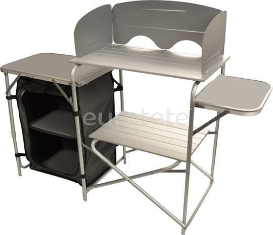 Mobiliario camping 143 x 41 x 107 con estructura y mesa  - 36821 - Eurotete
