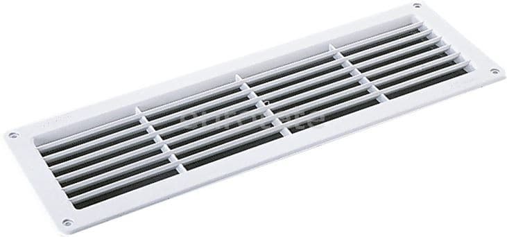 Rejilla 37 x 13 ventilacion aeracion de plastico para autocaravana
