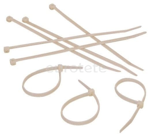 Brides de 20 cm blanques per subjectar cables o fils