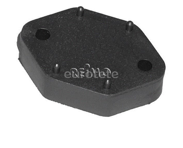 Retenedor viento negro placa espaciadora para puerta