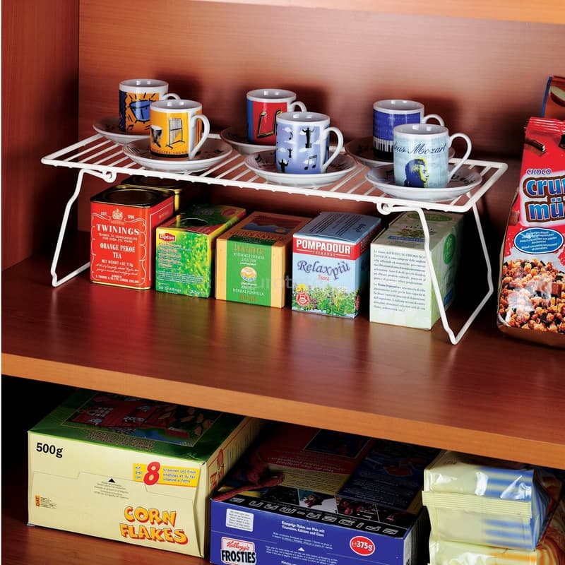 Estante apilable 32 x 20 cm para armario cocina autocaravana  - 322015 - Eurotete