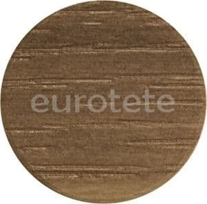 Adhesivo redondo marron claro para mueble pared autocaravana  - 705996 - Eurotete