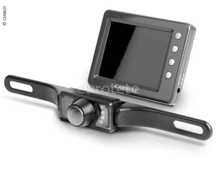 Camara inalambrica con monitor Carbest - Wireless Rear view system  - 47349 - Eurotete