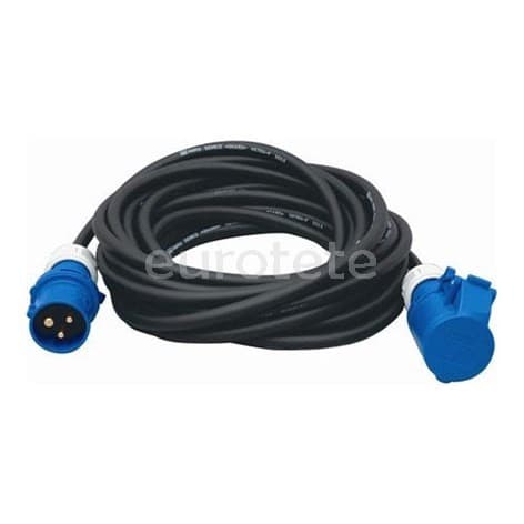 Alargo 10 metros de cable electrico toma tierra CEE  - 82018 - Eurotete