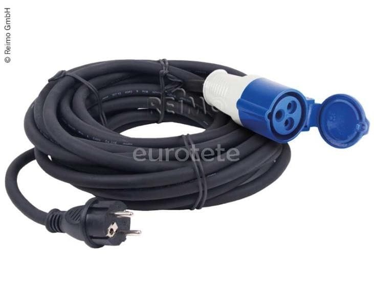 Alargo 4 metros de cable electrico adaptador Schuko macho a hembra  - 820212 - Eurotete