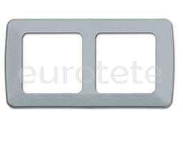 Marc doble Gala embellidor gris per autocaravana
