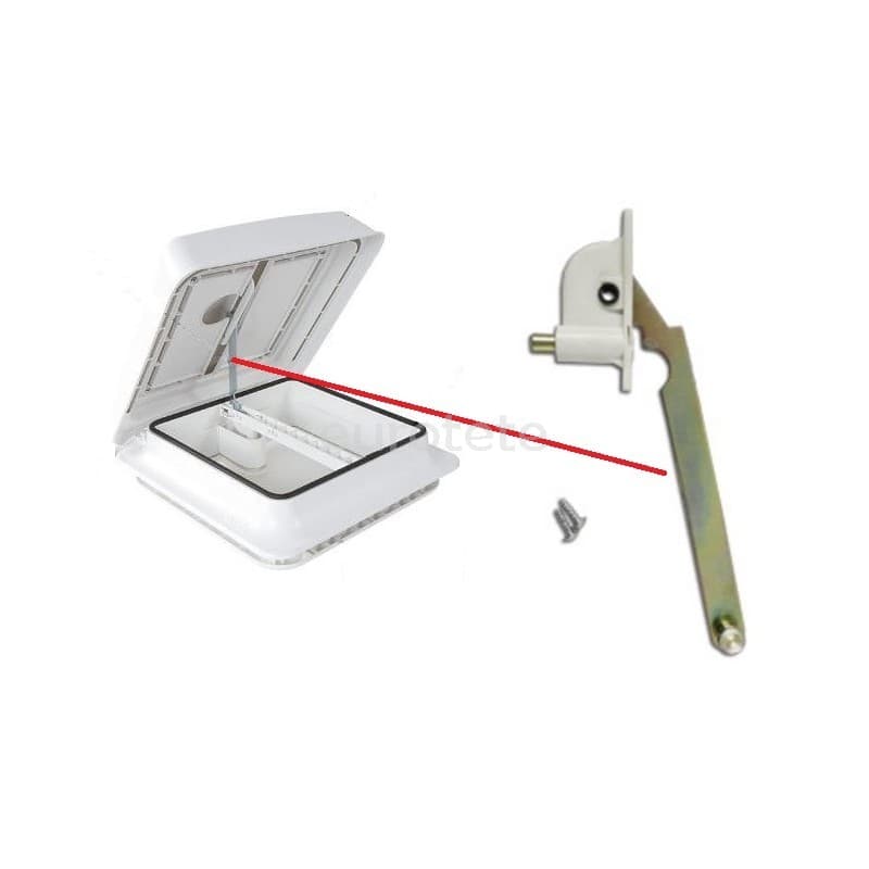 Maneta claraboya Fiamma Turbo vent recambio 98683-129  - 98683-129 - Eurotete