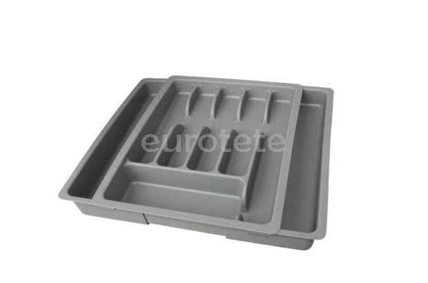 Cubertero extensible de 24 cm a 48 cm x 38 cm organizador cubiertos  - 083066 - Eurotete