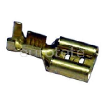 Terminal faston connector femella 6.3 mm