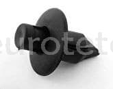 Grapa remache de plastico negro  - 24949 - Eurotete
