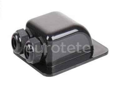 Pasatechos 2 vias negro para placa solar de autocaravana  - 850494 - Eurotete