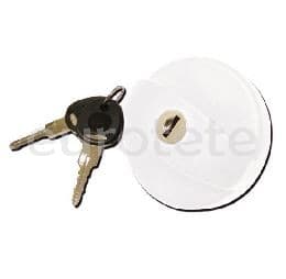 Tap bocana blanc FAP amb dues claus New System per autocaravana  - 65215 - Eurotete