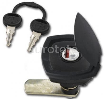 Pany arco tapa amb 2 claus Zadi negre  - 52647 - Eurotete