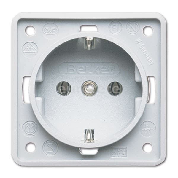Endoll schuko gris per autocaravana o camper