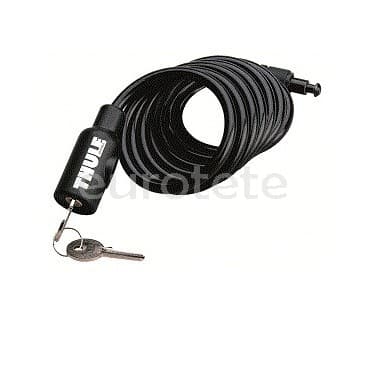 Thule 538 candado cable acero 180 cm para portabicicletas  - 442790 - Eurotete