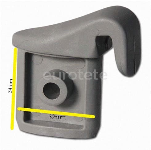 Escalera litera S recambio gancho para sujetar en parte arriba  - 021021 - Eurotete