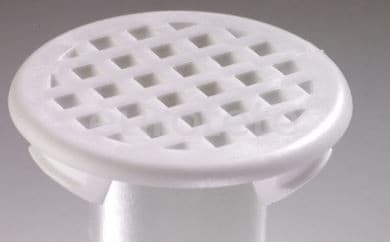 Rejilla 37 mm blanco redondo respiradero ventilacion para armario furgoneta o autocaravana 1