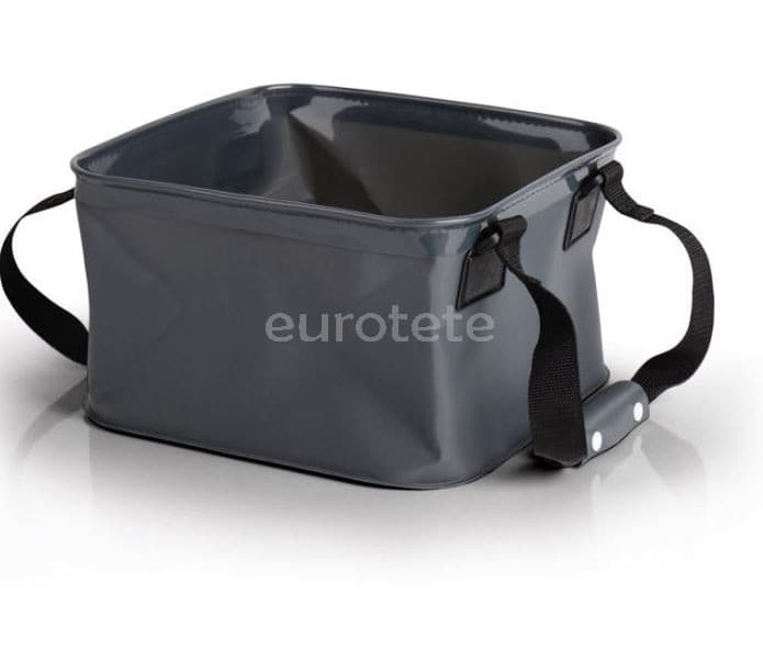 Cesta plegable negra para transportar platos zona fregadero del camping o autocaravana  - 915009 - Eurotete