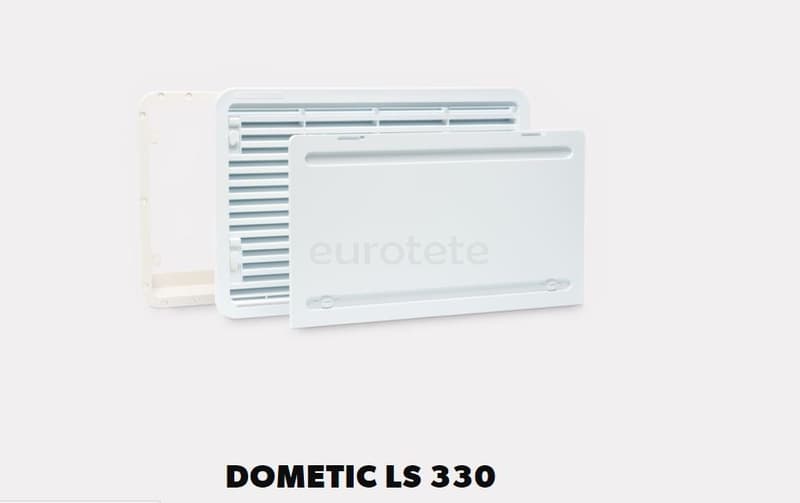 Dometic LS 330 rejilla ventilacion con bastidor y tapa invierno para frigorifico de la autocaravana  - 9105707269 - Eurotete