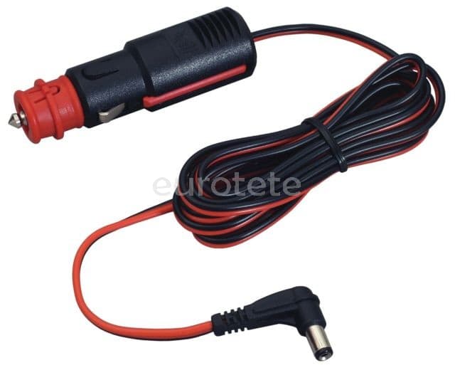 Conector universal 2 amperios con cable union para DVD o receptor satelite a 12 voltios para autocaravana  - 81188 - Eurotete