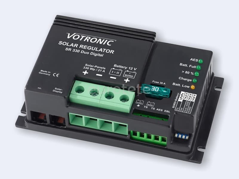 Votronic SR 330 duo regulador solar para autocaravana 1